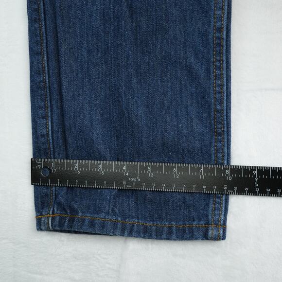 Cinch Jeans Mens 30x34 Blue Relaxed Fit Dark Wash Green Label Western Cowboy - Picture 12 of 13